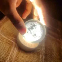 چراغ خواب گوی طرح کره ماه