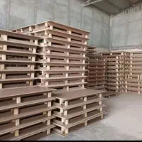 کفی تخت تک نفره چوبی هشت پایه و شش پایه