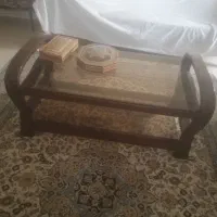 میز جلو مبلی ودوعدد گل میز
