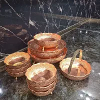 ۶ عدد پیاله مسی سایز بزرگ نانو شده