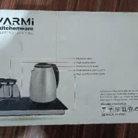 چای ساز وارمی و ماهی تابه دوطرفه هپی مِل|سماور، چای‌ساز، قهوه‌ساز|فردیس, شهرک ۱۱۰|دیوار