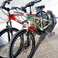 دو عدد دوچرخه ویوا و ویسا حرفه ای سایز ۲۴ و ۲۶