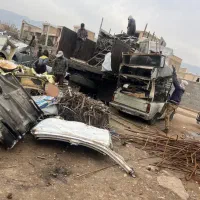 ضایعات آهن ‌مس در سراسر شیراز