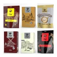 قهوه فوری ، دمنوش های گیاهی  ، کاپوچینو .