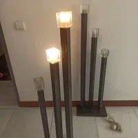 دوعدد آباژور آهنی که مثلش ندیدین|چراغ خواب و آباژور|ملایر, |دیوار