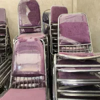 فروش تعداد 100 عدد صندلی فلزی