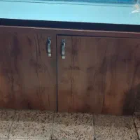 اکواریوم به همراه میز|لوازم جانبی حیوانات|اهواز, کمپلو جنوبی|دیوار