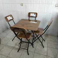 میز و صندلی تاشو .|میز و صندلی غذاخوری|تبریز, |دیوار