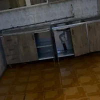 کابینت فلز درب چوبی|مصالح و تجهیزات ساختمان|ایوان, |دیوار