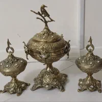 قندان و شکلات خوری برنز