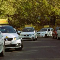 مربی رانندگی اقا با ماشین