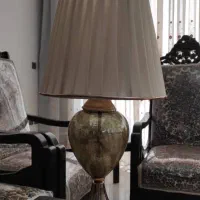 دو عددآباژور پایه بلند و یک رو میزی|چراغ خواب و آباژور|کرج, مهرویلا شمالی|دیوار