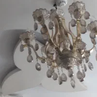 لوستر ۶ شاخه برنجی طرح جدید