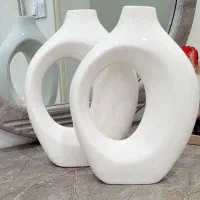 دو عدد دکوری گلدان