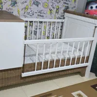 ست تخت خواب و کمد نوزاد و نوجوان|اسباب و اثاث بچه|یزد, |دیوار