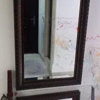 آینه کنسول سرویس خواب میز۸نفره|حراج|رشت, منظریه|دیوار