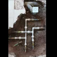 لوله بازکنی فنر زن لوله کشی نشت یابی تشخیص تضمینی