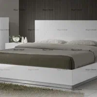 تخت خواب دونفره همراه باکمد