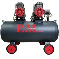 کمپرسور 100 لیتری توربو سایلنت پی ام PM