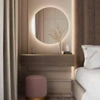 آینه گرد بک لایت