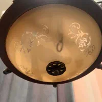 لوستر چوبی و آویز چوبی