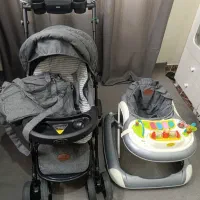 ست کالسکه و روروئک و ساک