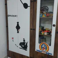 تخت کودک و نوجوان|تخت و سرویس خواب|صدرا-فارس, فاز ۱|دیوار