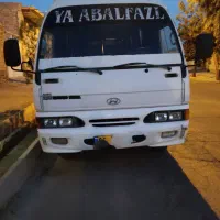 مینی بوس هیوندا مدل 1389 نیمه دوم باتری داخل.