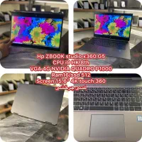 لپتاپ HP ZBOOK چرخشی 4Kلمسی i9 HK گرافیک 4G
