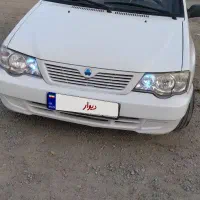 پراید۱۱۱سفیدتمیزعروسک درحدمدل اخر۹۶