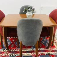 سرویس ناهار خوری چهار نفره در حد نو
