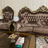 مبل ۹نفره تمیز و سالم|مبلمان خانگی و میز عسلی|اصفهان, ارداجی|دیوار