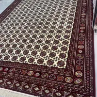 فرش های نقش ترکمن تمام نخ اکرولیک ۷۰۰ شانه