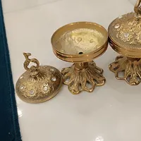 قندان یا شکلات خوری برنز|ظروف سرو و پذیرایی|قم, انسجام|دیوار