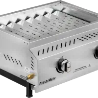 کباب پز گازی استیل برند آتش مهر|اجاق گاز و لوازم برقی پخت‌وپز|تهران, بهارستان|دیوار