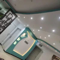 اجرای کناف .طراحی داخلی تی وی وال . پارکت .قرنیز|خدمات پیشه و مهارت|خرم‌آباد, |دیوار