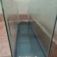 اکواریوم و هر چی تو عکسه۸۰۰معاوضه بااکواریوم کوچیک|ماهی|مشهد, ابوذر|دیوار