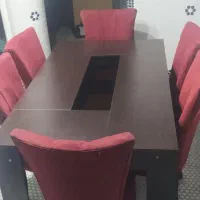 میز و صندلی نهار خوری شش نفره