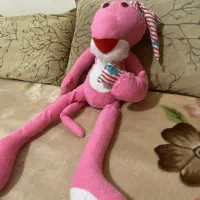 اسباب بازی خزی پلنگ صورتی