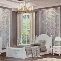 تخت یک نفره تمام ام دی اف نقد اقساط|تخت و سرویس خواب|مسجد سلیمان, |دیوار