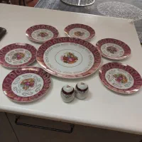 بشقاب میوه خوری ژاپنی قدیمی|ظروف سرو و پذیرایی|اصفهان, خلیل آباد|دیوار