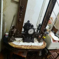 اینه کنسول وشمعدان سالم سالم فروش فوری|بوفه، ویترین، کنسول|کرمانشاه, |دیوار