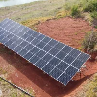 چاه آب خورشیدی بدون تعویض پمپ - برق پنل خورشیدی