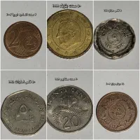 ۷۳ عدد سکه خارجی|کلکسیون سکه، تمبر، اسکناس|بندر انزلی, پاسداران|دیوار