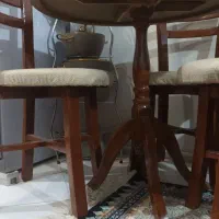 میزنهارخوری چهارنفره بخاطرکمبودجاومستاجری|میز و صندلی غذاخوری|تهران, خاک سفید|دیوار