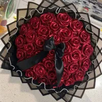 دسته گل ربانی ارزون،دسته گل مصنوعی،باکس هدیه