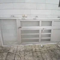 درب وردی ساختمان آلمنیوم سالم