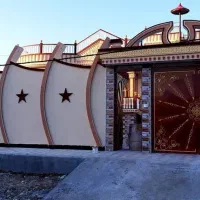 نقاشی چوب ساختمان