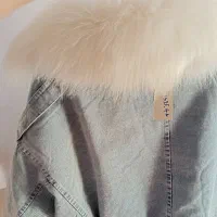 کت جین و خز اصل ترکیه|لباس|خوی, |دیوار