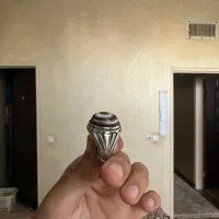 انگشتر بابا قوری نقره سنگین وزن